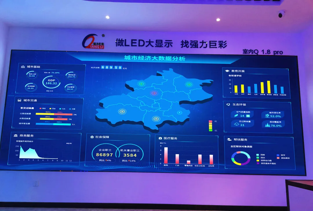 强力巨彩LED显示旗舰店遍布全国!天南地北,全线普及