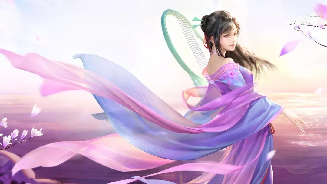 20220507插画壁纸古风小解解图片欣赏