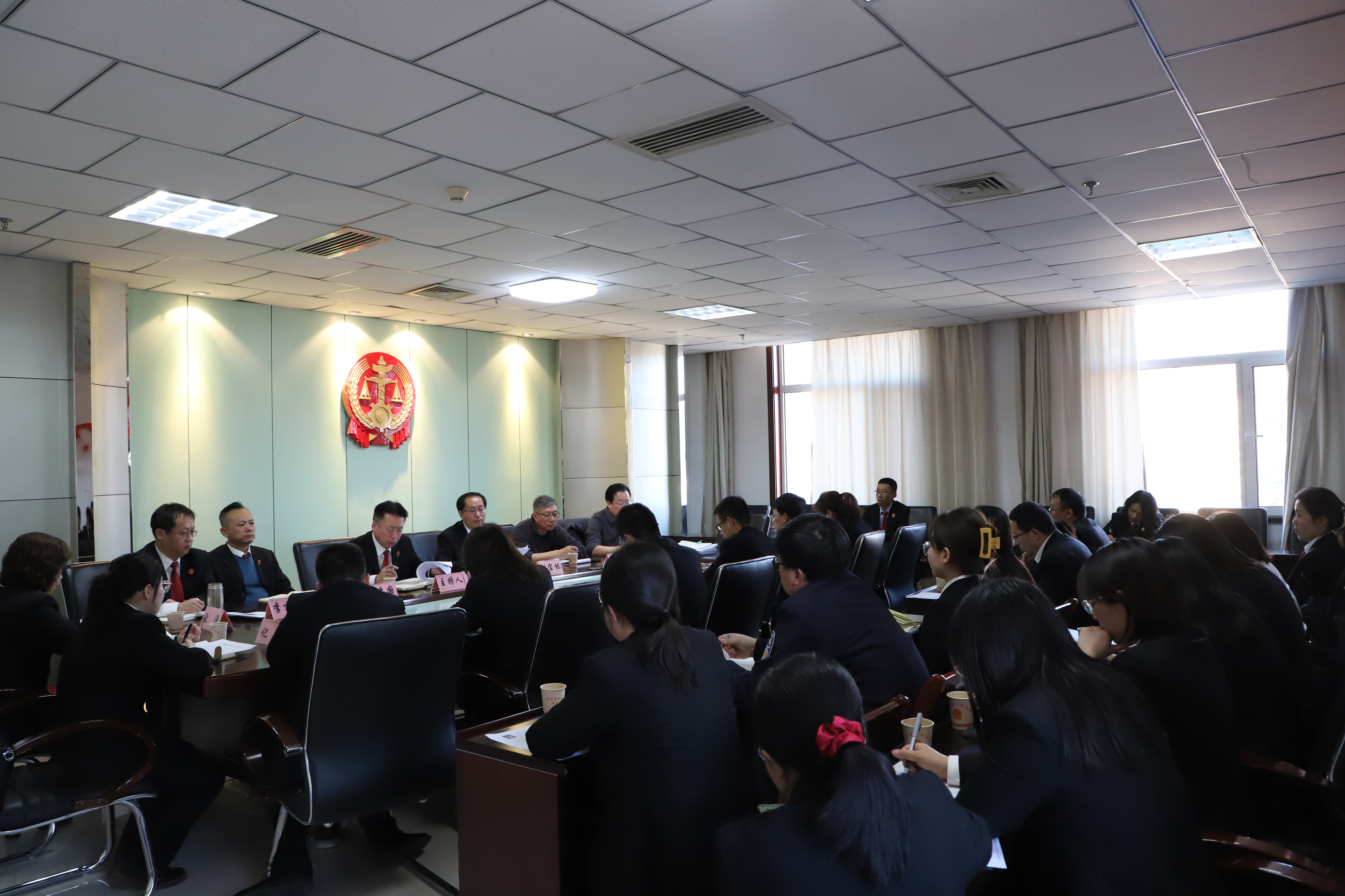 神木法院召开院志编纂工作推进会