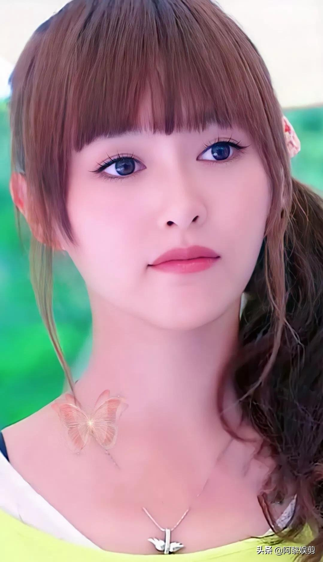 唐嫣年少时清纯灵动，气质不凡太可爱了