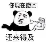 表情包你现在撤回还来得及