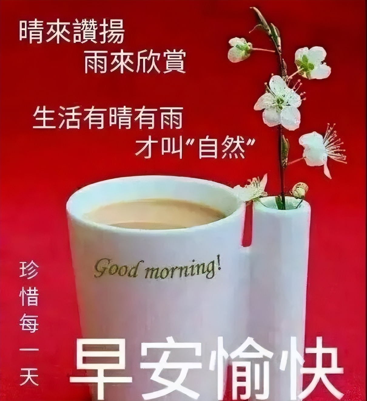 新的五月早上好问候语 五月早上好祝福语温馨句子图片