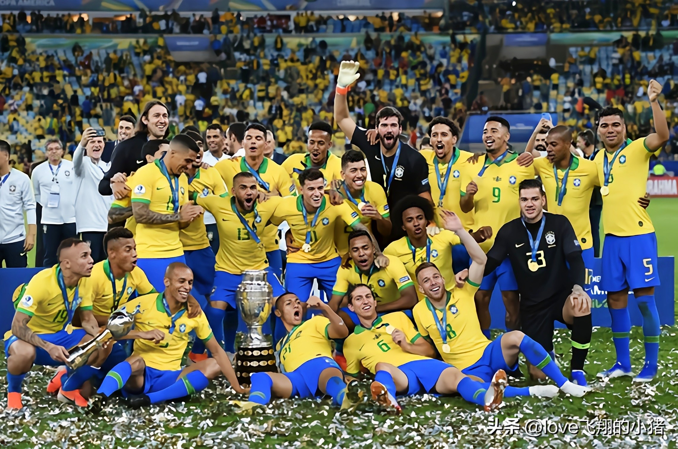 内马尔·达席尔瓦(巴西队2022世界杯阵容首发11人主力预测-内马尔领衔)