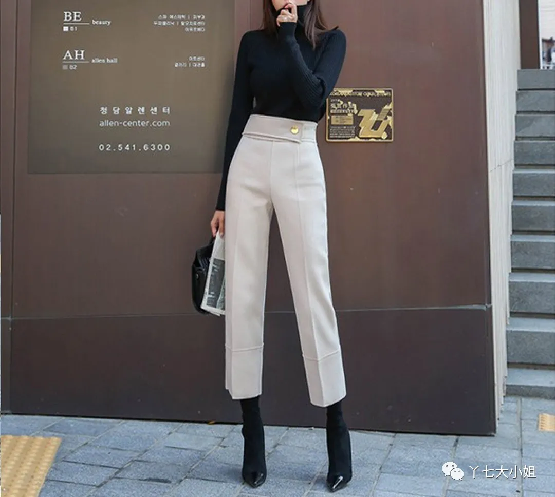 短靴这样配裤子,超帅