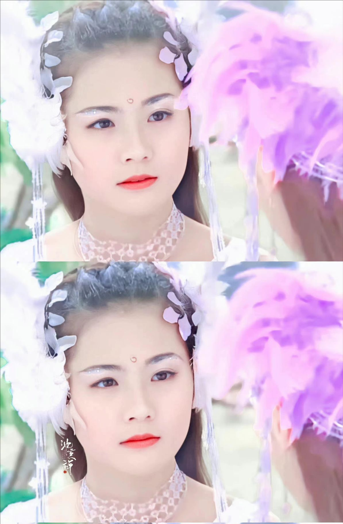 相对比于现在各大电视剧中扮演甜妹的角色,蔡卓妍的紫兰仙子可谓是独