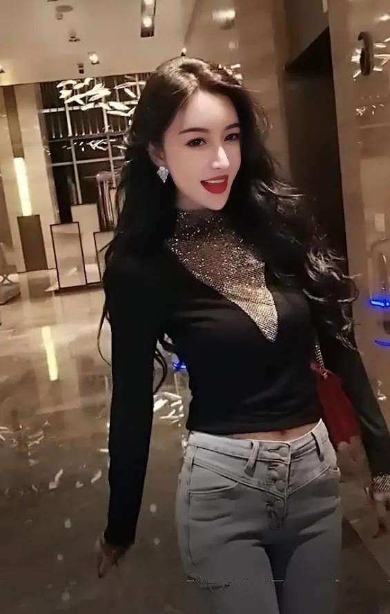图片[22]-黑色服饰美女[38P]-PPOBM时尚