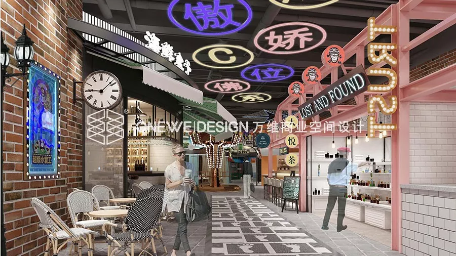 网红主题街区设计,石门街市,新新人类的火车王国