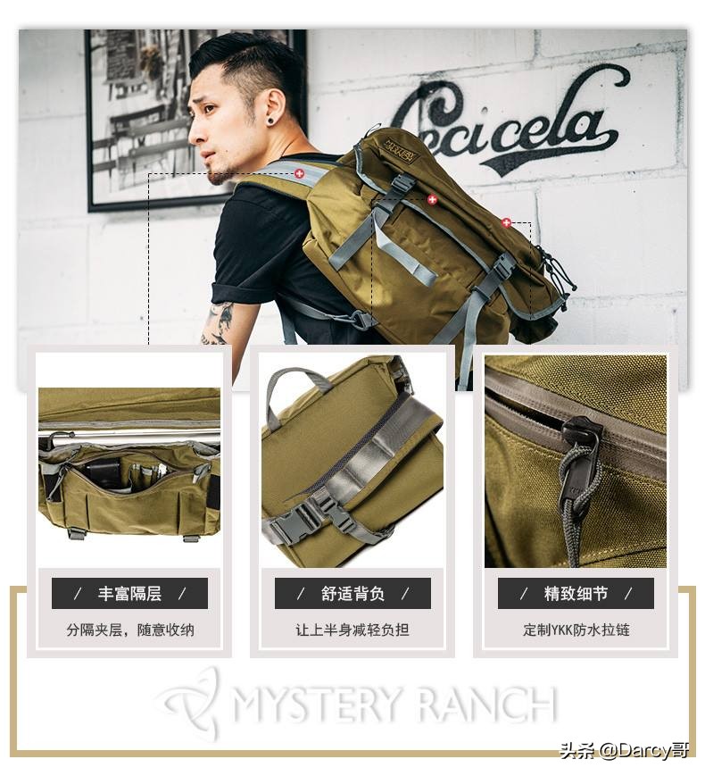 军品战术户外背包品牌神秘农场Mystery Ranch经典款式背包介绍