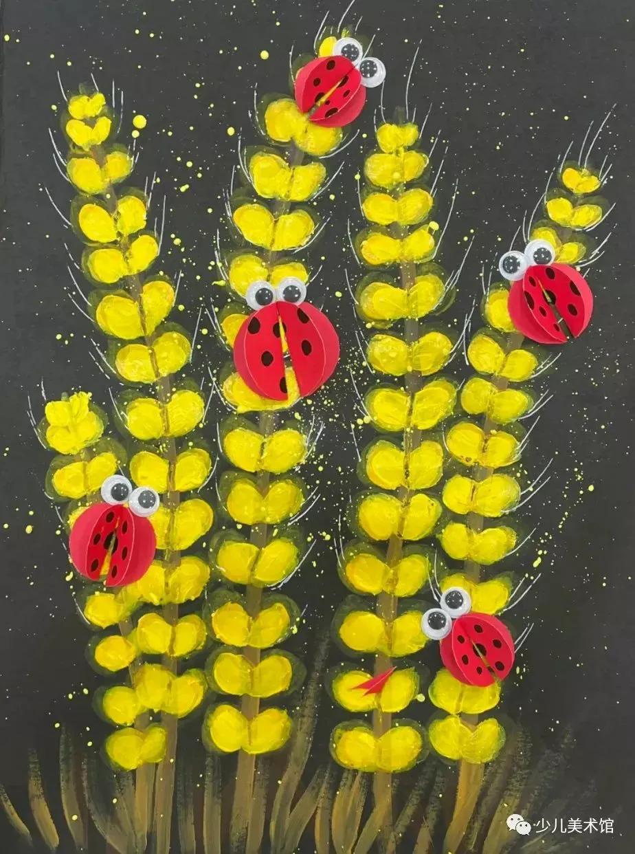 创意美术—太美了！超好看的40幅创意儿童画，张张精品，经典收藏