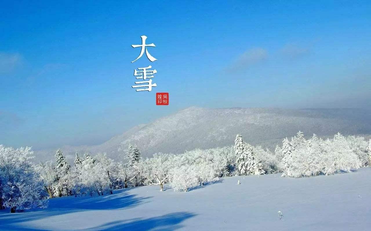 大雪节气风正劲，寒意渐浓冬意深