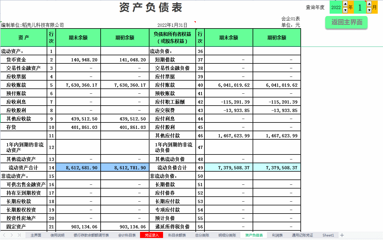 资深会计花了一个月做成会计财务报表系统，比买的都香！太好用了