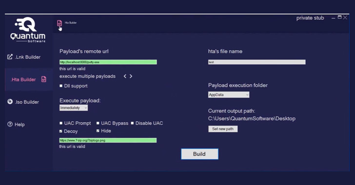 新的“量子”构建器让攻击者轻松创建恶意 Windows 快捷方式