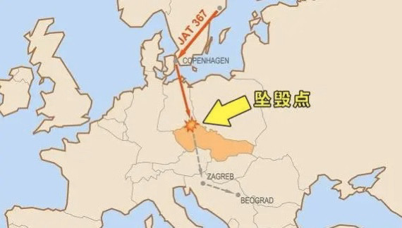 空难史上的奇迹！22岁空姐万米高空无伞坠落，幸运生还