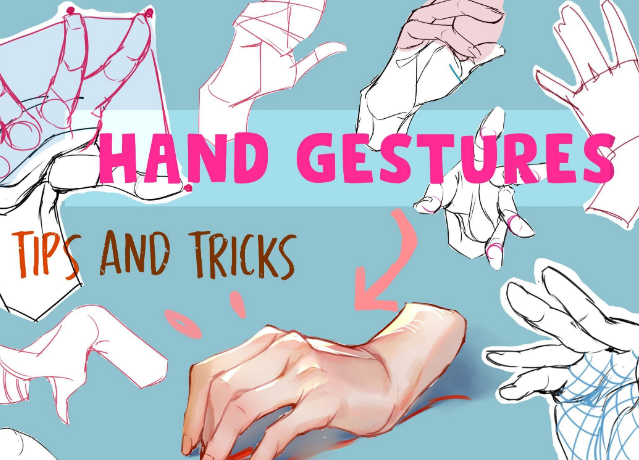 绘画初学者如何正确画手？教你基础的手部手势绘制思路