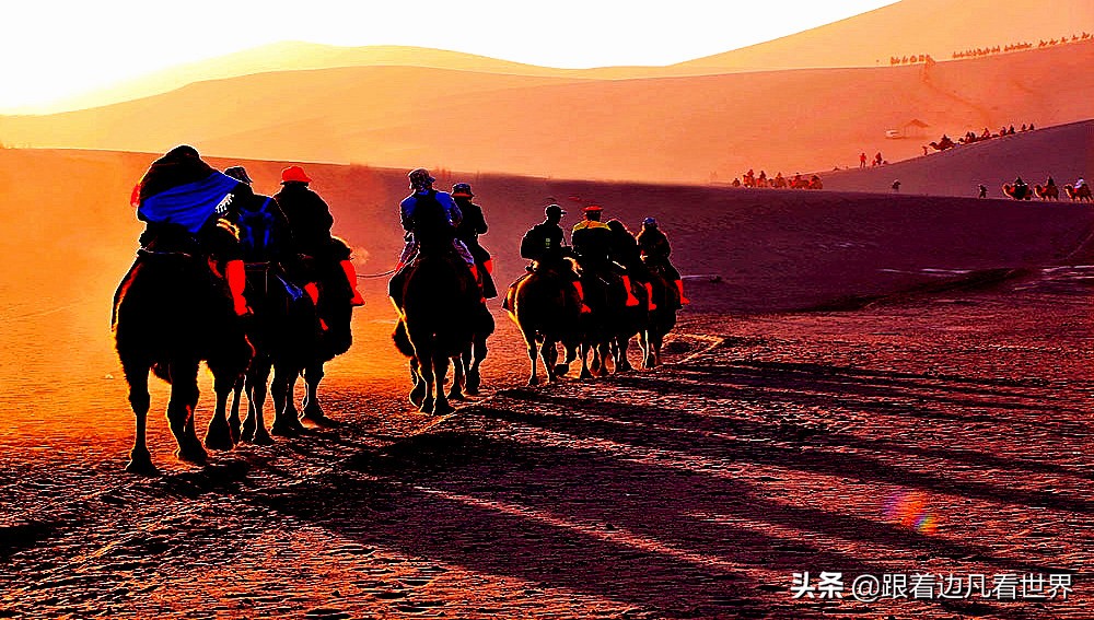 《甘肃行》大漠深处，悠悠驼铃声