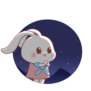 可爱兔兔表情包