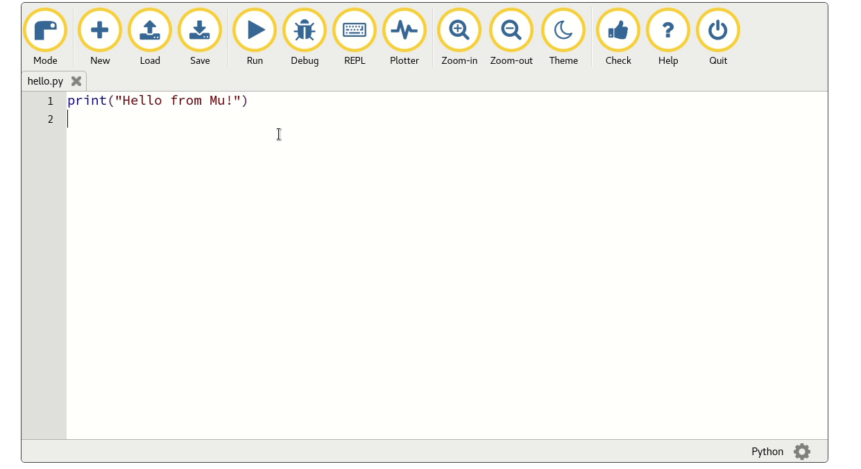 推荐python新手游戏编程用编辑器