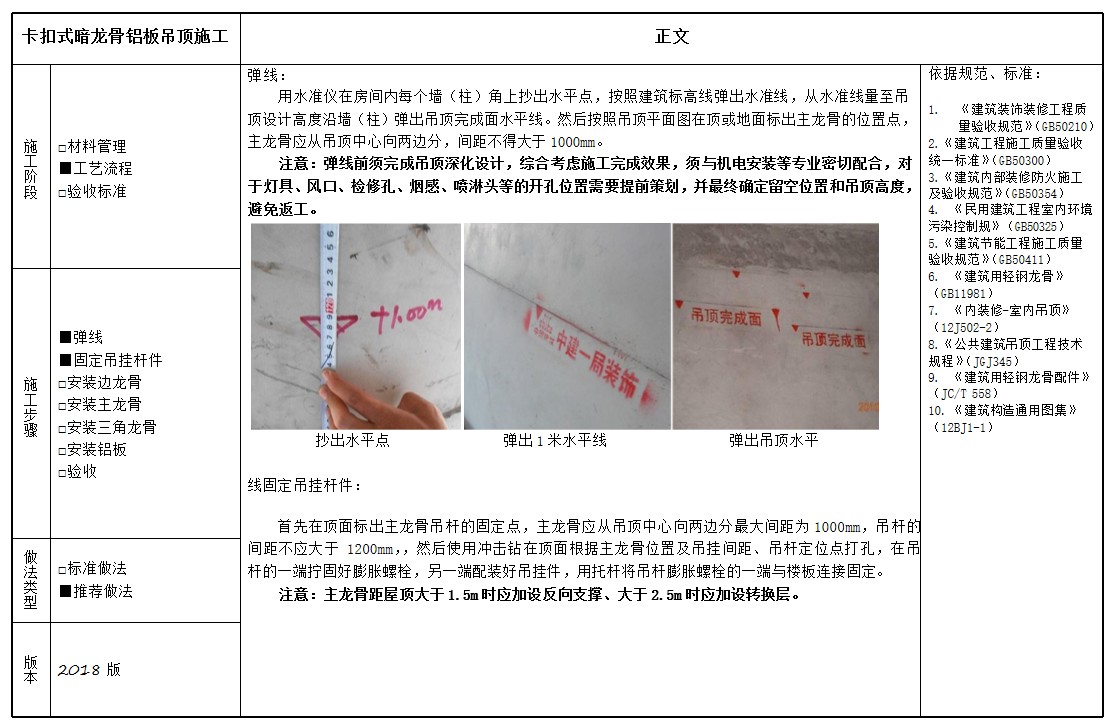 装饰装修工程标准化手册来了！超多施工图详解，质量效率一步到位