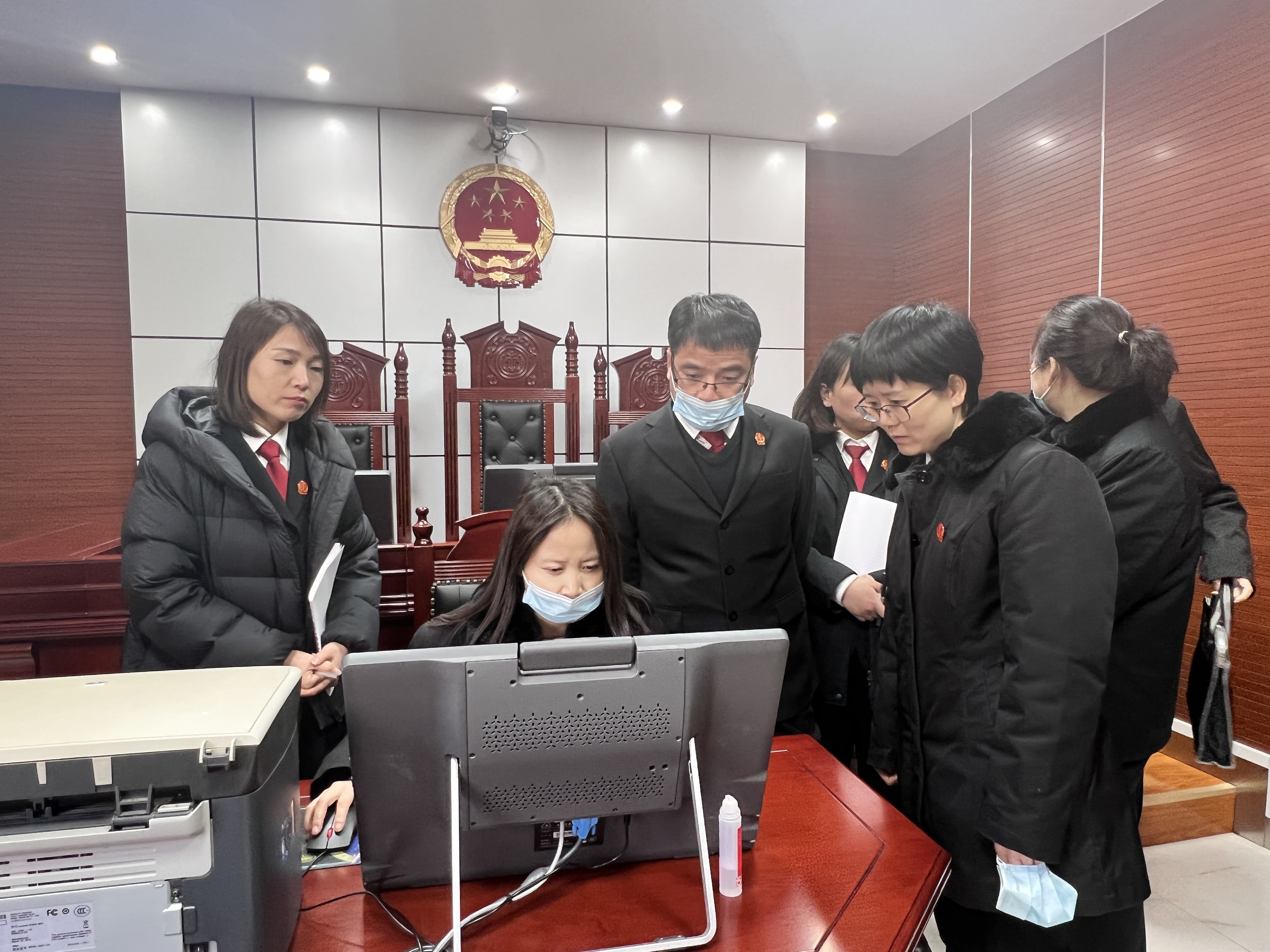 交流提升，共促进步——泾阳法院赴彬州法院新民法庭考察交流
