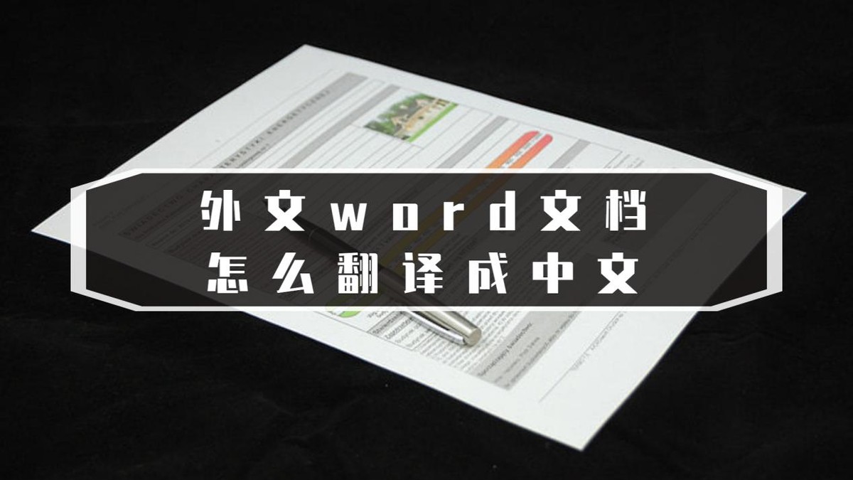 外文word文档怎么翻译成中文(word英语怎么设置中文)