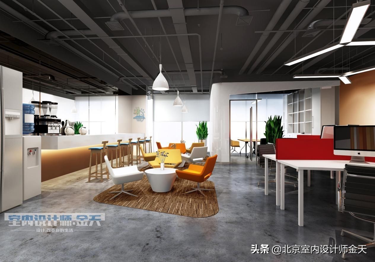 4套设计方案告诉你，办公室设计与居家设计的不同之处，一看就会