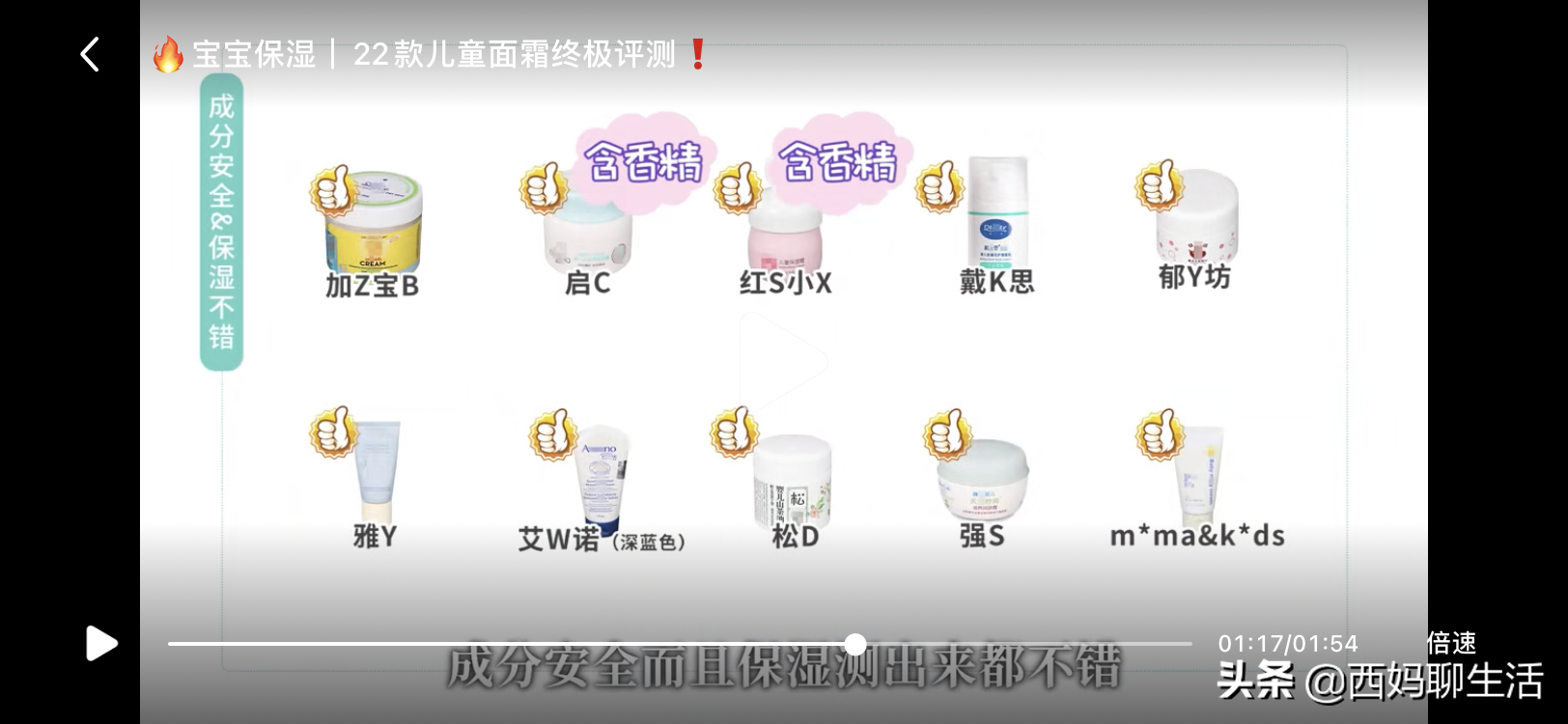孩子面颊发红粗糙，换了好多面霜都没用？跟着测评买发现宝藏