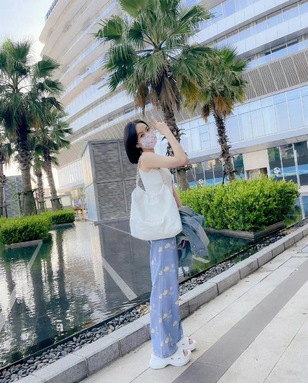宋茜近期穿搭