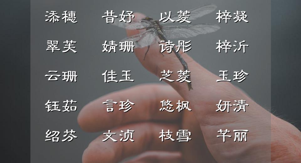 灵动唯美的女孩名字(灵动唯美的女孩名字大全)
