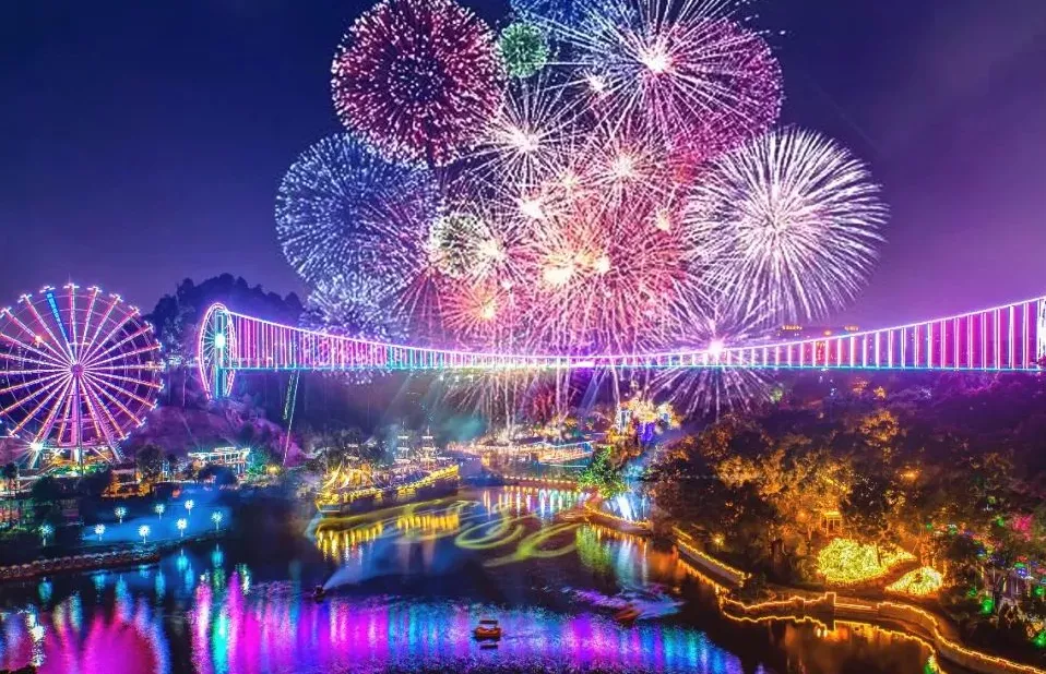 2022长沙石燕湖“赏花灯,闹元宵”震撼来袭