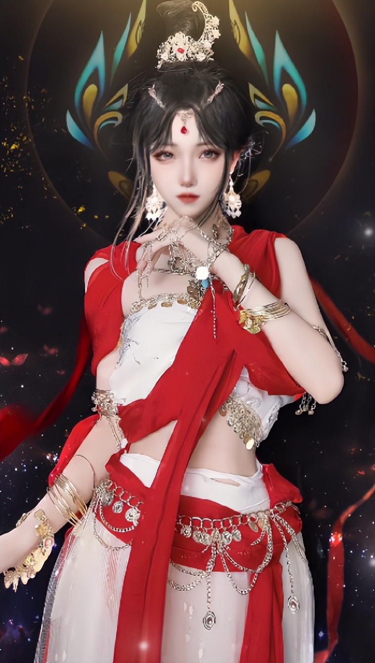《永劫无间》Cosplay迦南龙门飞天太逼真了~-哪边嗨