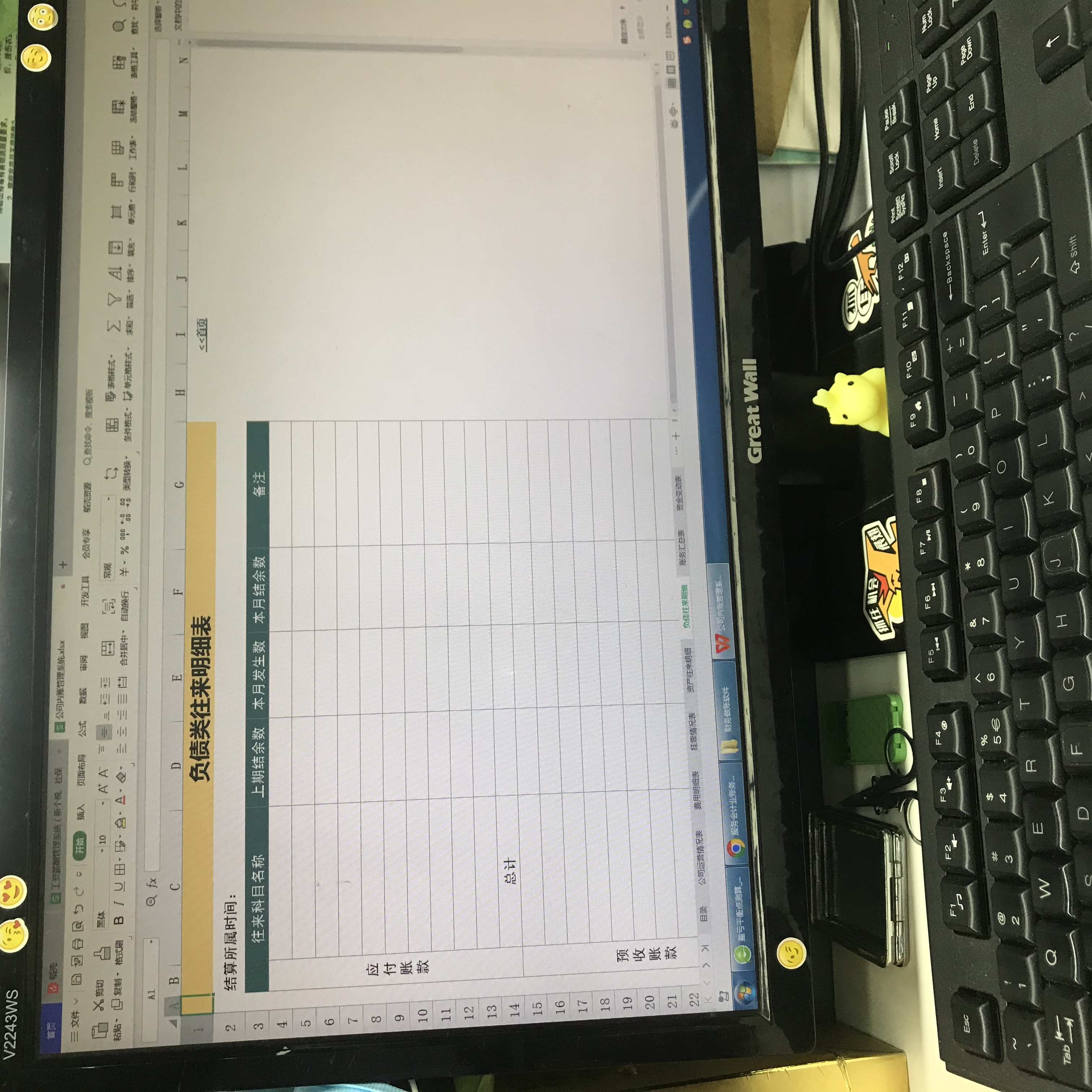 发现一广东24岁女会计，做的公司内账管理系统，合理合规套用