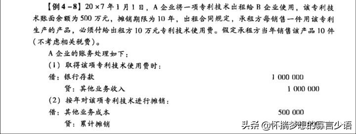 CPA《会计》教材例题（1-5章）