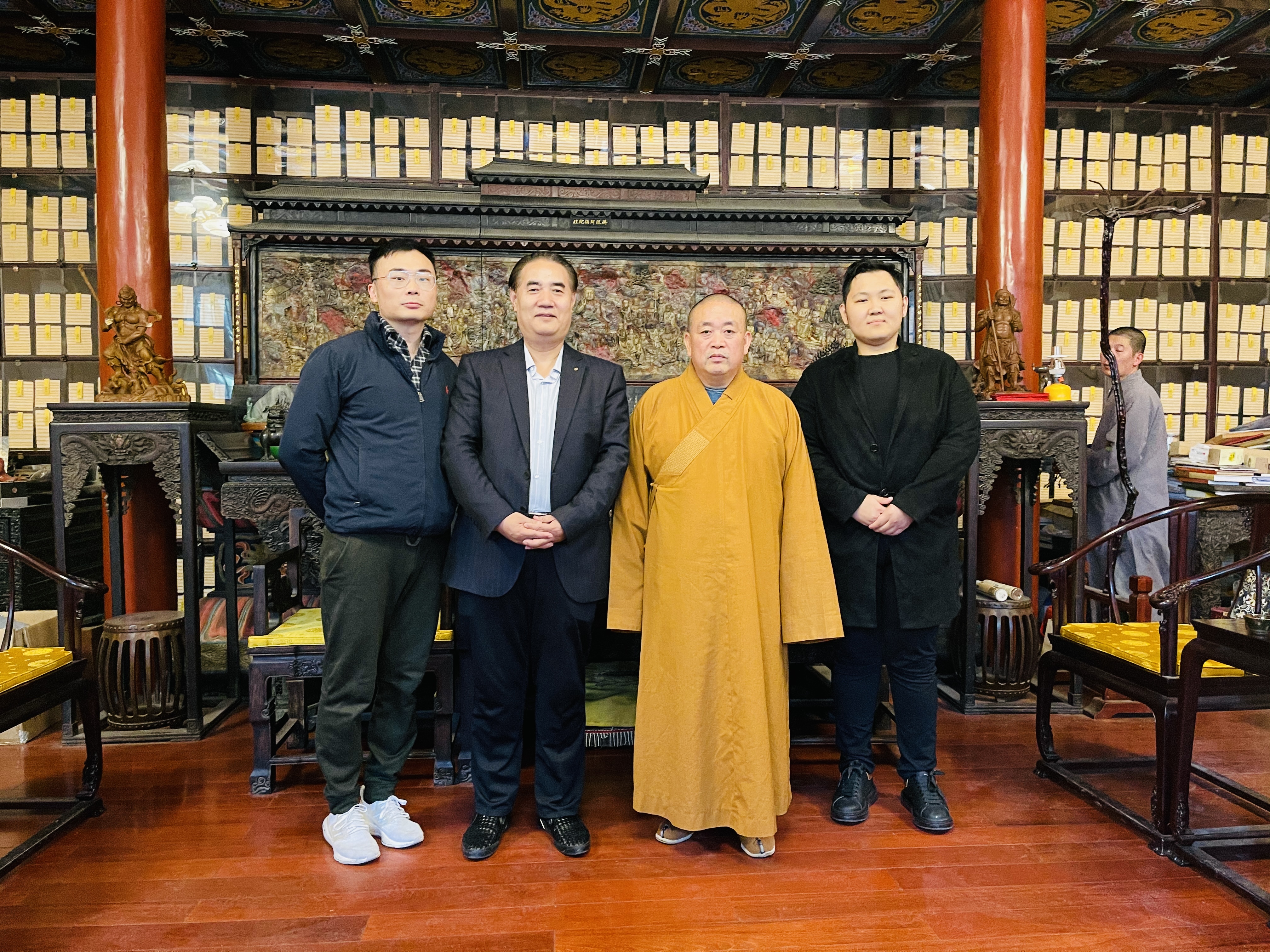 中国国际文化交流基金会———国际文化交流基地于嵩山少林寺落牌