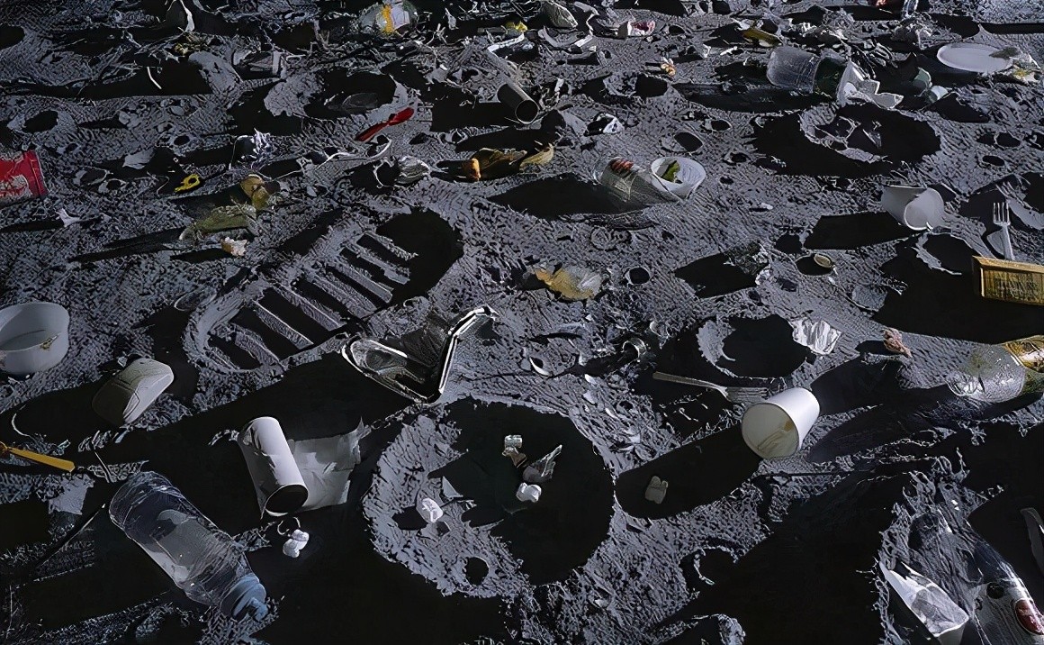 人类在月球留下200吨垃圾，都是宇航员留下的？又是些什么东西？