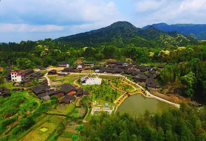 明溪肖家山古村落景区