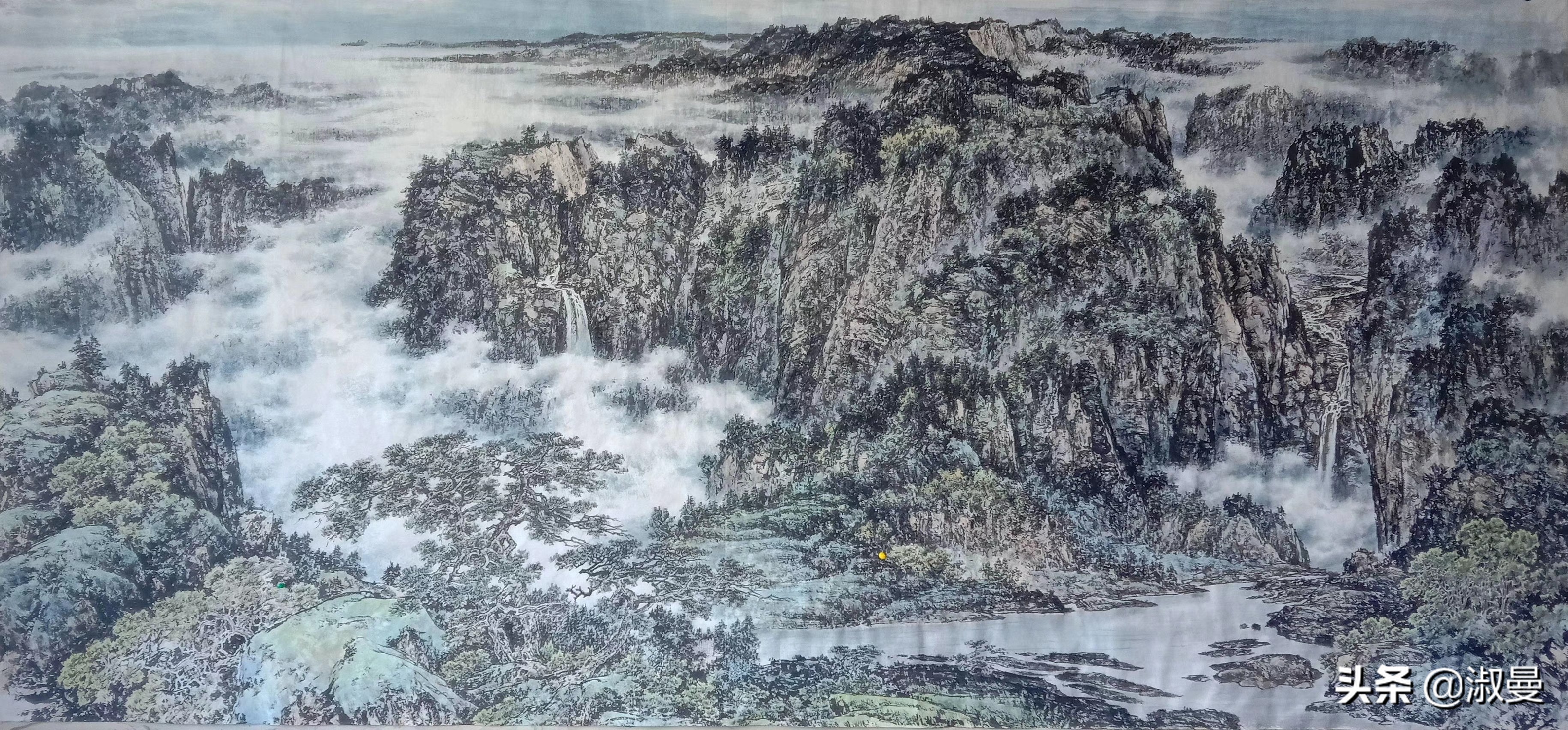 淑气浮远岫 静坐读烟霞
