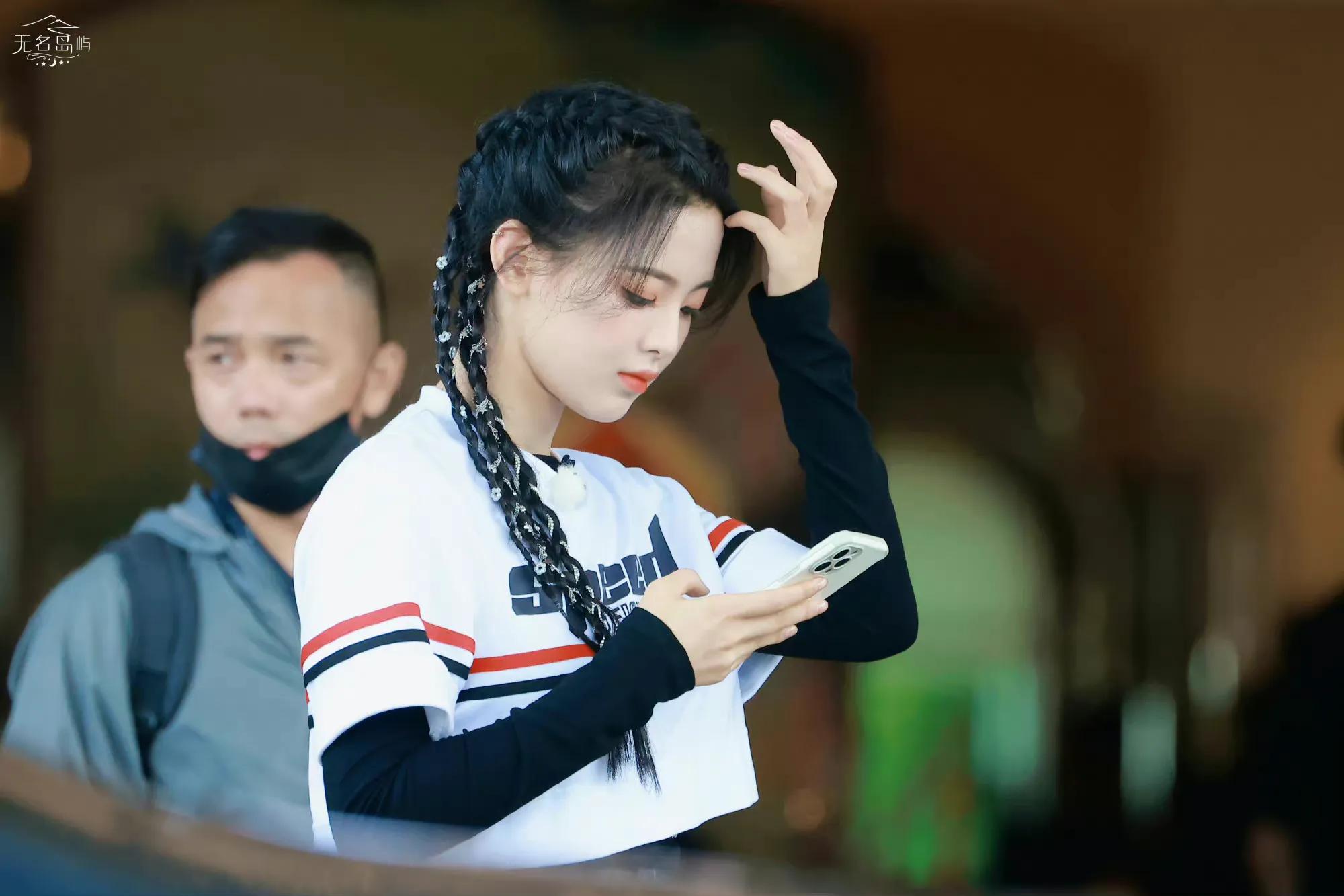 综艺《极限挑战》横店路透之杨超越小姐姐