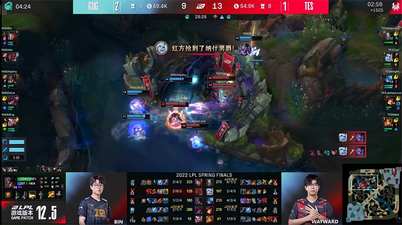 英雄联盟春季(LOL-LPL：三线发力无人可挡，RNG 3-2击败TES夺得LPL春季赛冠军)