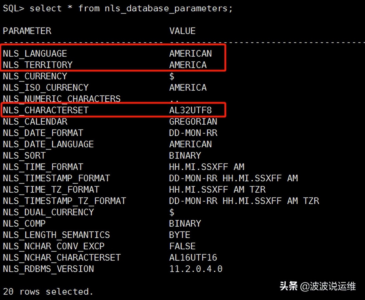 Oracle 11g安装后参数设置规范