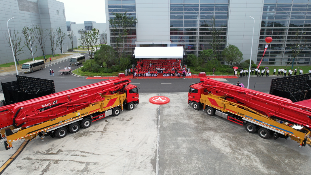 电动化浪潮领先全球！三一混凝土机械新品品鉴会圆满成功