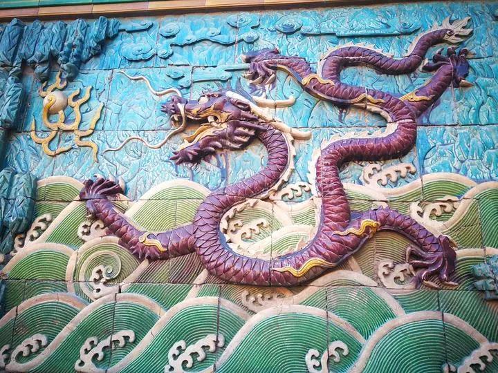 故宫九龙壁图片(教孩子 分分钟识国宝 六,故宫博物院:九龙壁)