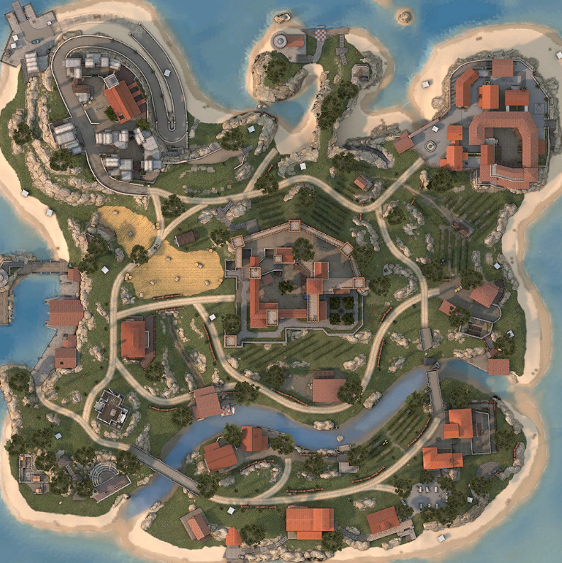 CSGO：新地图全面解析，武器光效质感爆炸