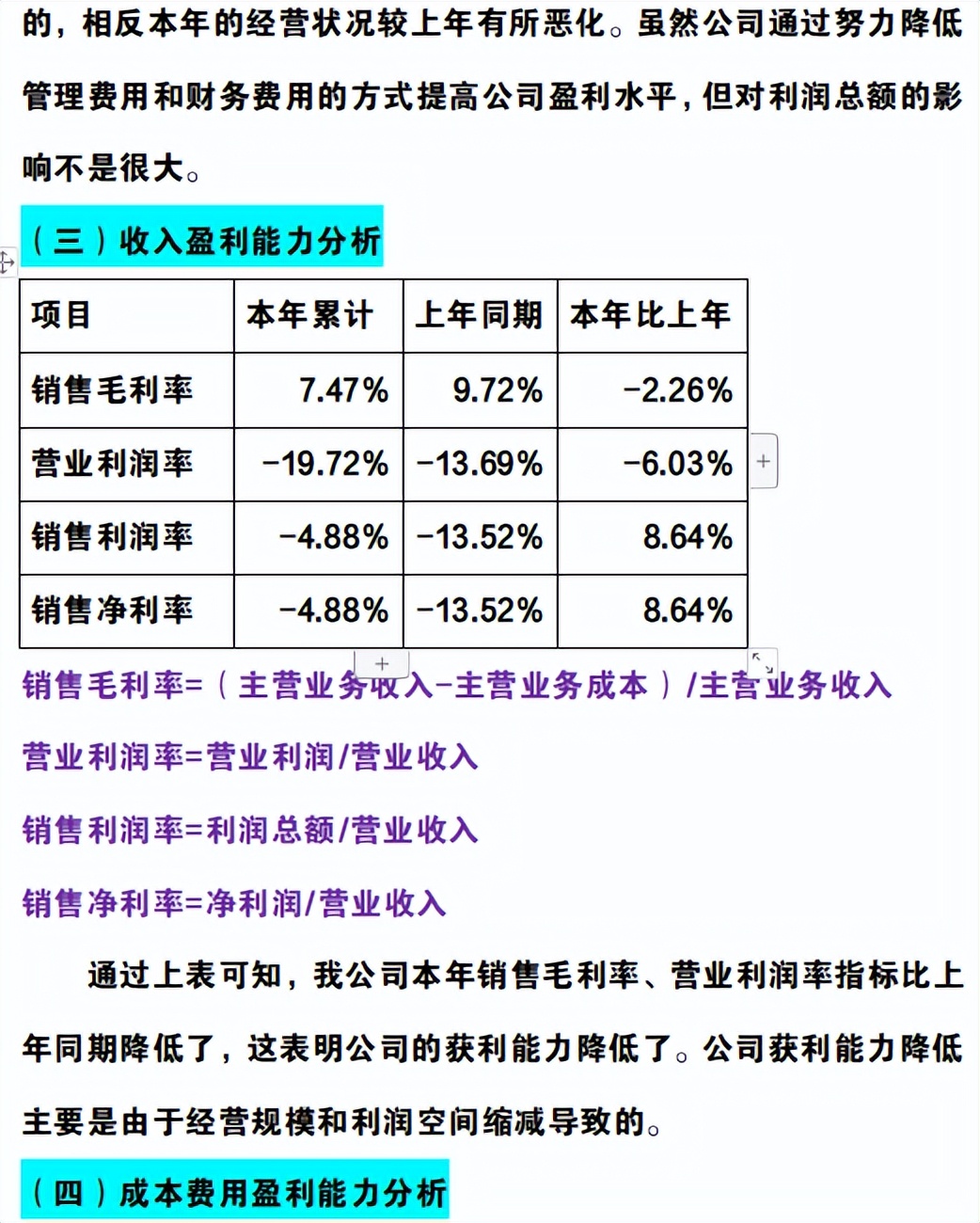 2022年企业财务报表分析及各项指标分析（完整版），收藏价值极高