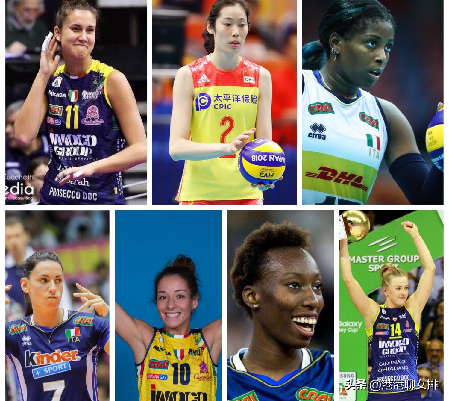 意大利女排公布参加2022年世联赛的25人大名单