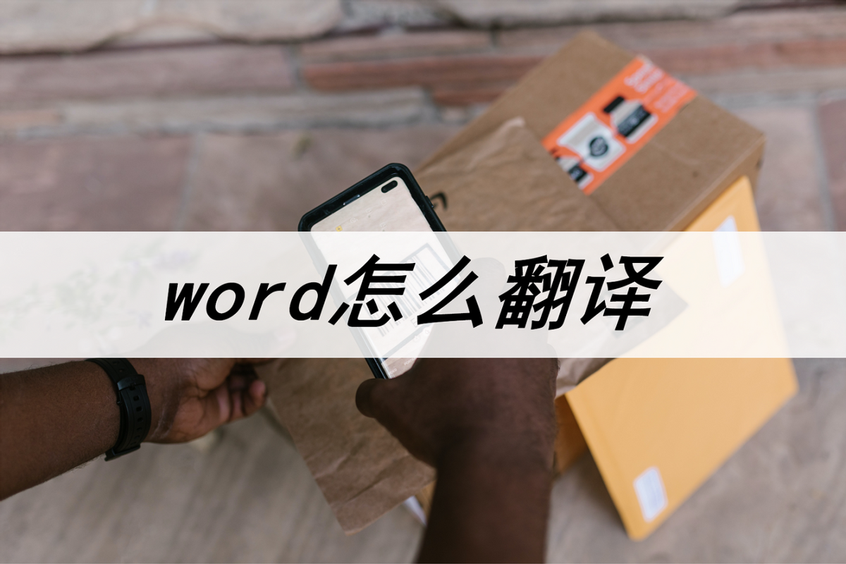 word怎么翻译(在word中怎么表示)