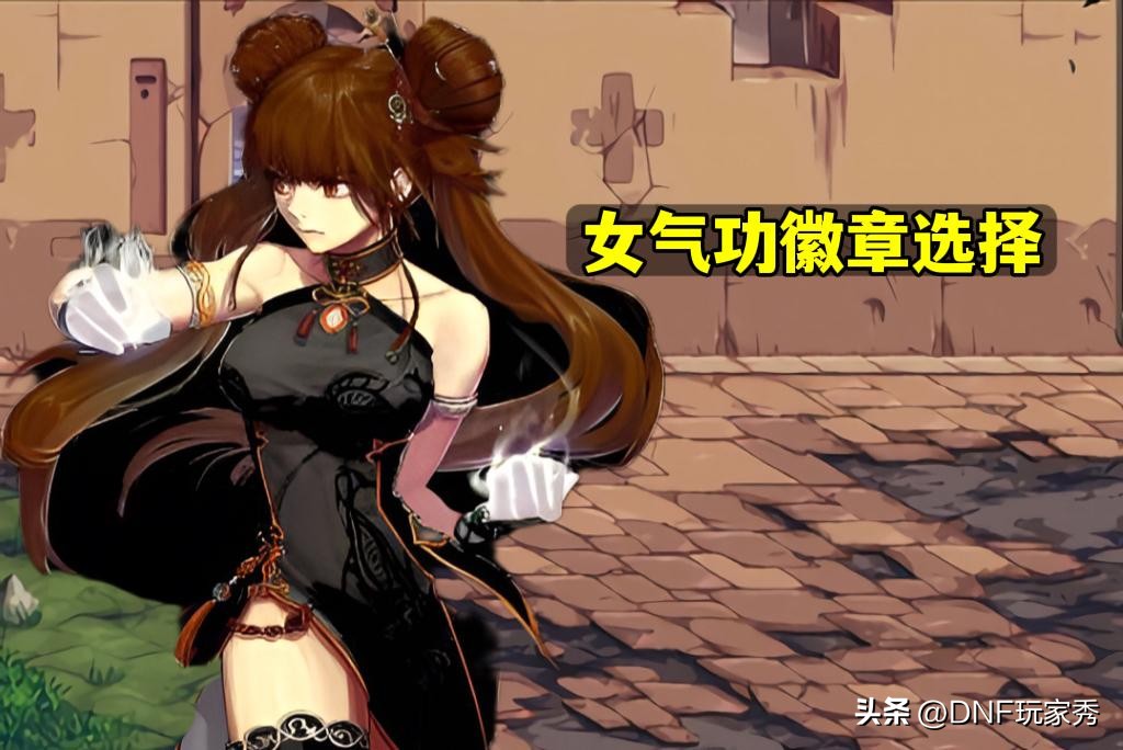 dnf110版本女气功护石符文选择(DNF巅峰职业女气功！附魔推荐)
