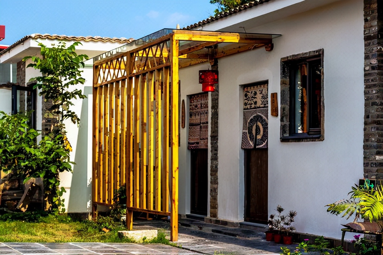 秦皇岛北戴河-艺术气息浓厚的古典民宿-如邻家小院般的田园惬意