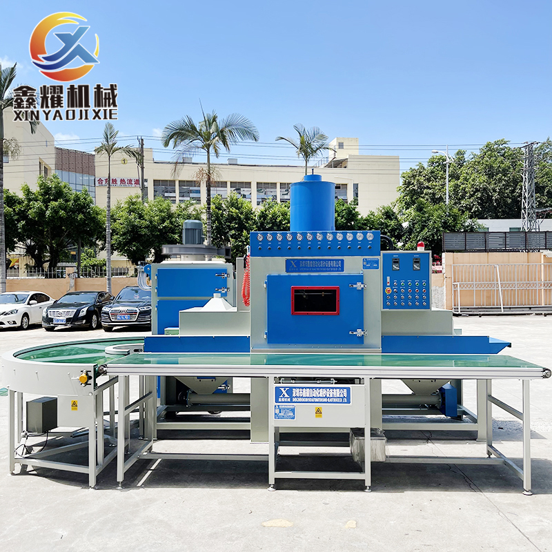 鑫耀噴砂機廠家全自動輸送式噴砂機