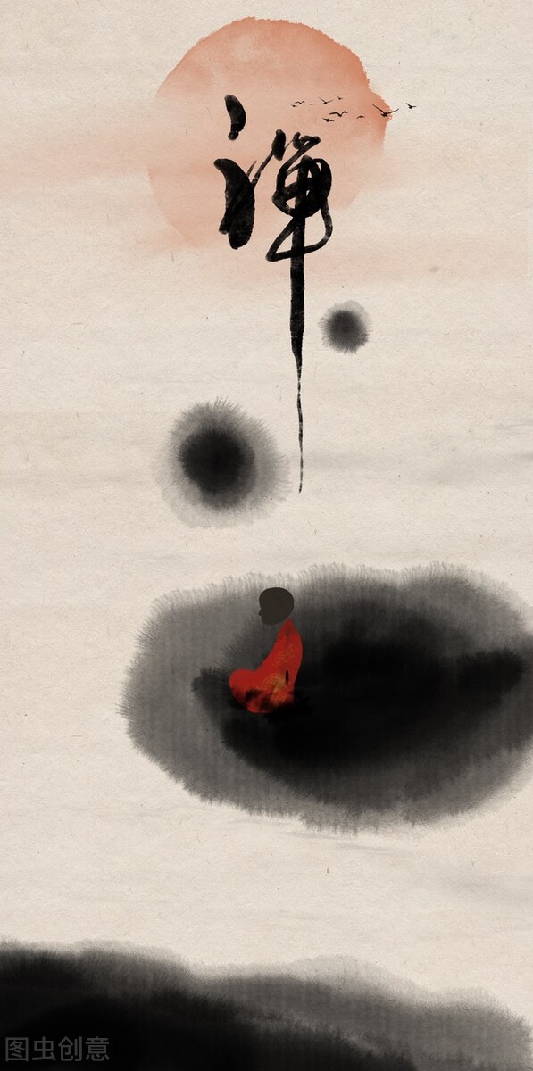 心香禅意佛系图片，唯美意境，净化心灵，静心禅语