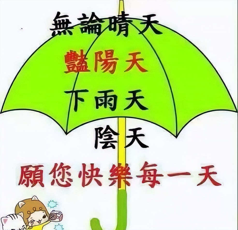 周六更新早上好问候语动态表情包 愿你今天好心情，生活工作都舒心图片